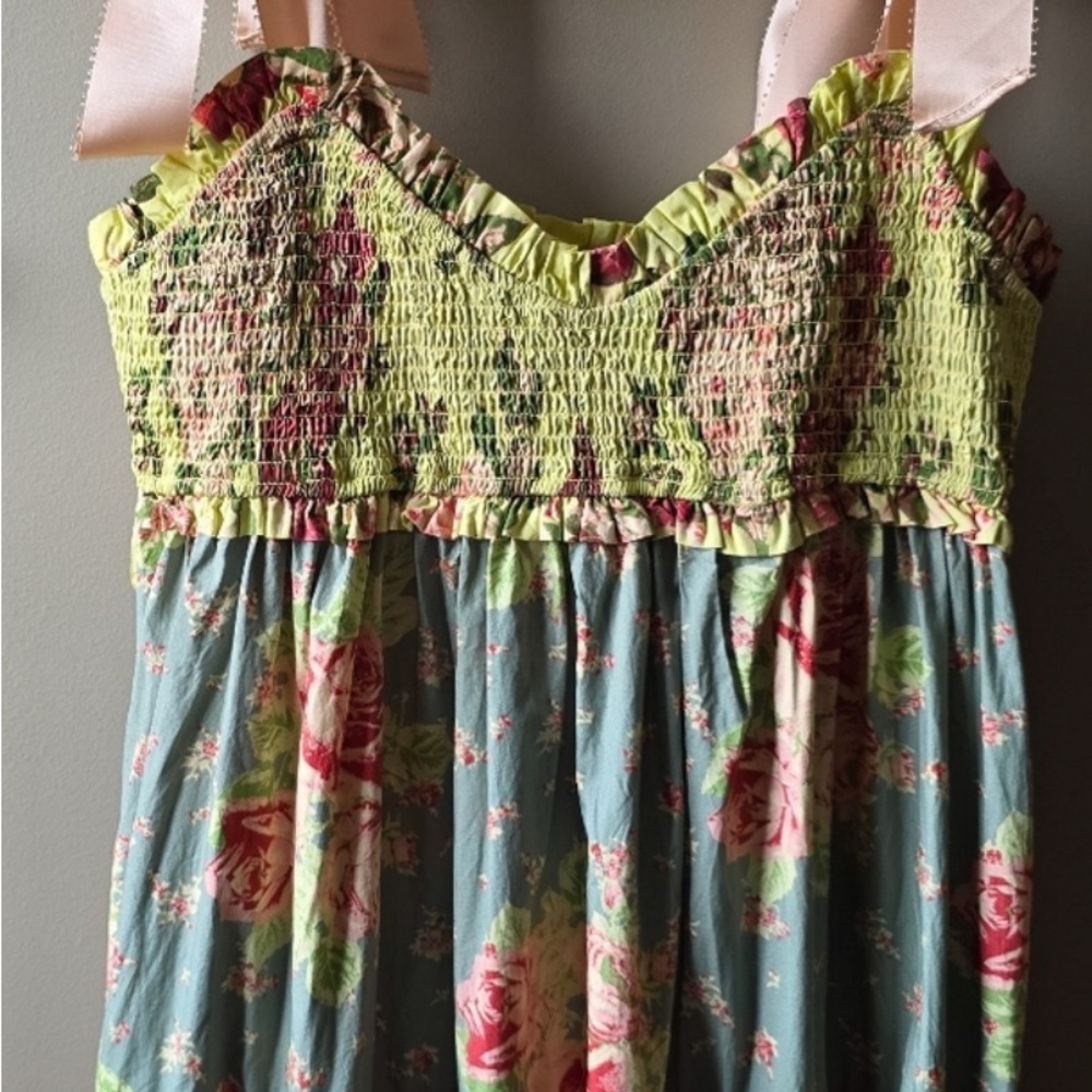Free People Floral Maxi Dress size medium